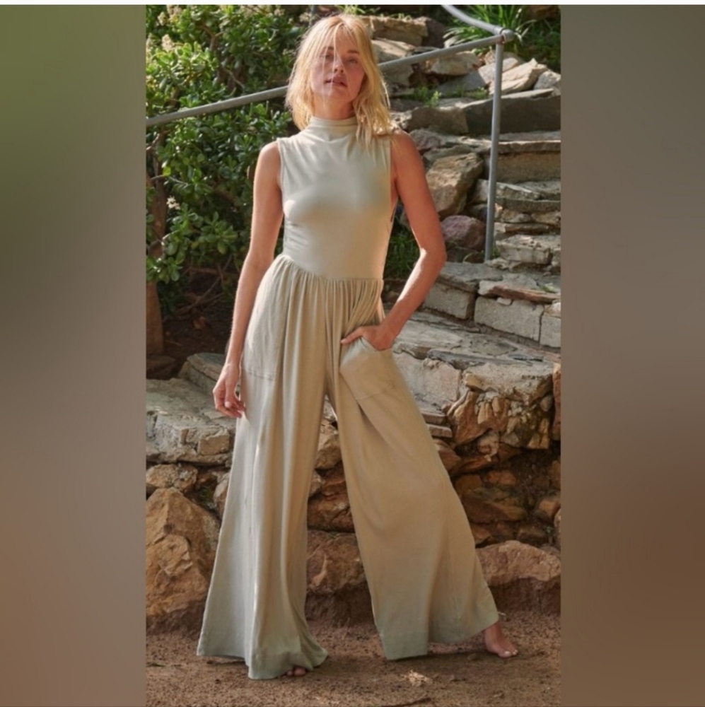 BNWT Free People Cotton Jumpsuit